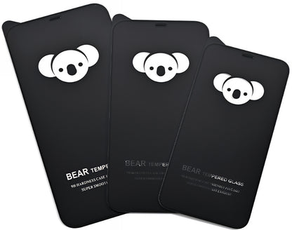 Zaštitna folija za ekran Bear HD za Apple iPhone 17 Air, Kaljeno staklo, Full Glue, Crna