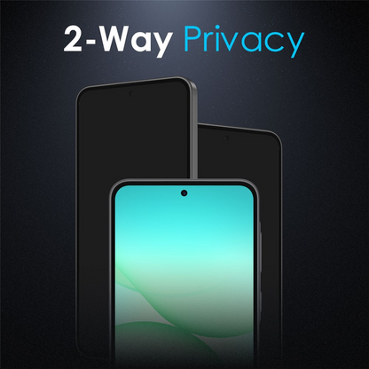 Zaštitna folija za ekran Privacy Northjo za Samsung Galaxy A57 5G, Kaljeno staklo, Full Glue, Set 2 komada