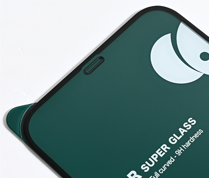 Zaštitna folija za ekran Bear Super Hard za Apple iPhone 18 Pro / 17 Pro / 17 / 16 Pro, Kaljeno staklo, Full Glue, 3D, Crna