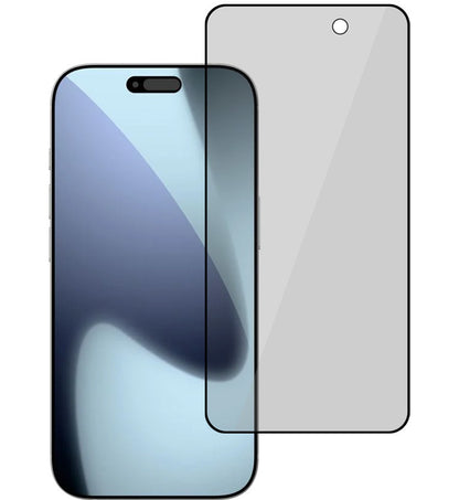 Zaštitna folija za zaslon Privacy Tel Protect 10X Plus Titanium za Apple iPhone 17 Pro, kaljeno staklo, potpuno ljepljiva površina