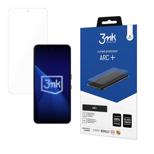 Zaštitna folija za ekran 3MK ARC+ za Nothing Phone (3a) Lite, Plastika