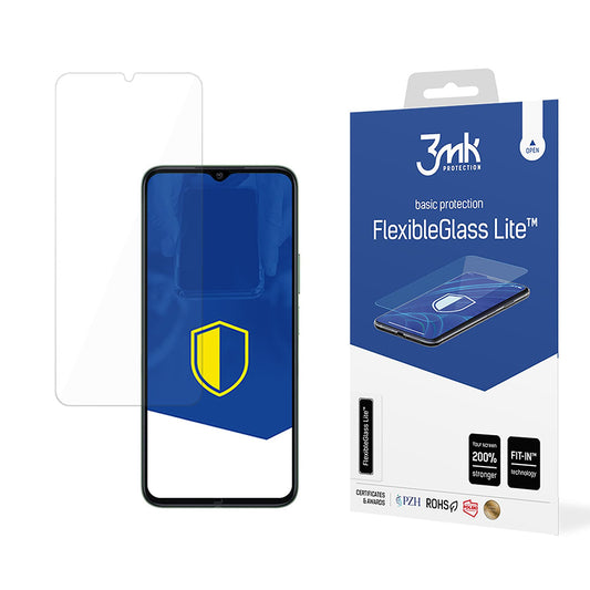 Zaštitna folija za ekran 3MK FlexibleGlass Lite za Honor X6b, Fleksibilno staklo, Puno ljepilo