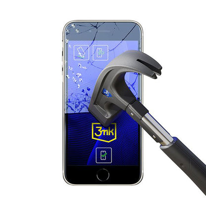 Zaštitna folija za ekran 3MK FlexibleGlass za Apple iPhone SE (2022) / SE (2020) / 8 / 7, Fleksibilno staklo, Full Glue