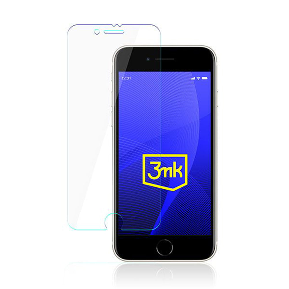 Zaštitna folija za ekran 3MK FlexibleGlass za Apple iPhone SE (2022) / SE (2020) / 8 / 7, Fleksibilno staklo, Full Glue