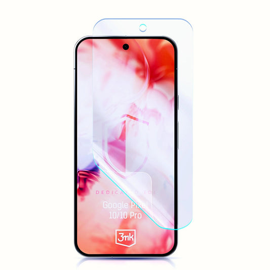 Zaštitna folija za ekran 3MK FlexibleGlass za Google Pixel 10 Pro / 10, Fleksibilno staklo, Puno ljepilo