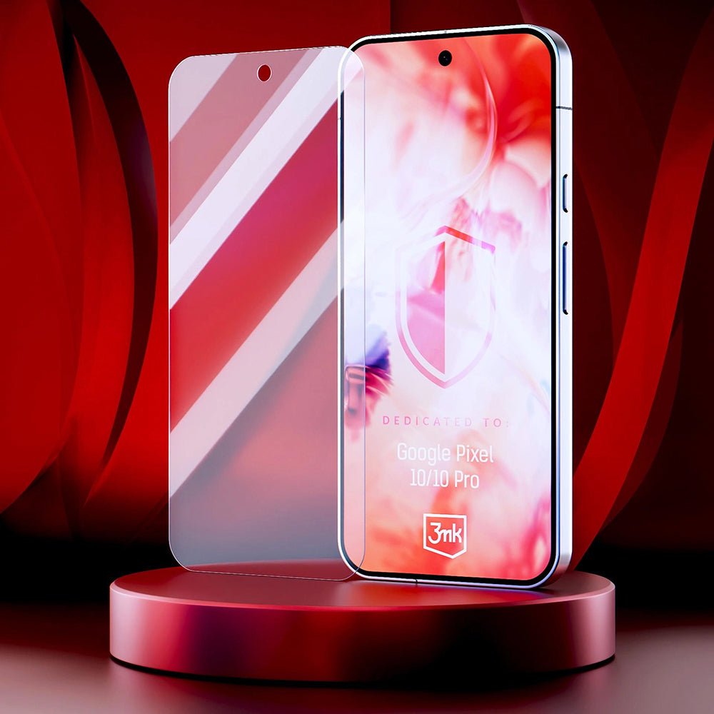 Zaštitna folija za ekran 3MK FlexibleGlass za Google Pixel 10 Pro / 10, Fleksibilno staklo, Puno ljepilo