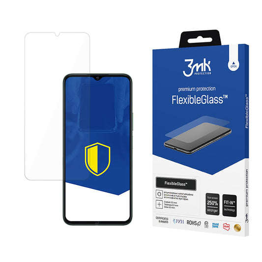 Zaštitna folija za ekran 3MK FlexibleGlass za Honor X6b, Fleksibilno staklo, Puno ljepilo