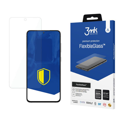 Zaštitna folija za ekran 3MK FlexibleGlass za Samsung Galaxy S21 FE 5G G990, Fleksibilno staklo, Full Glue