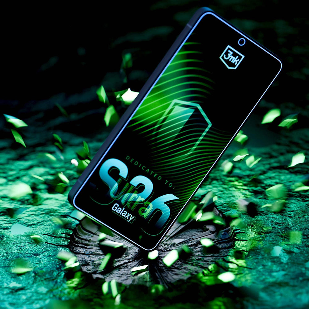 Zaštitna folija za ekran 3MK FlexibleGlass za Samsung Galaxy S26 Ultra S948, Fleksibilno staklo, Full Glue