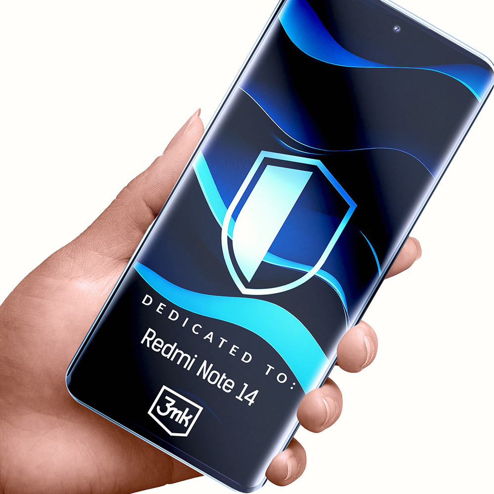 Zaštitna folija za ekran 3MK FlexibleGlass za Xiaomi Redmi Note 14 5G, Fleksibilno staklo, Full Glue