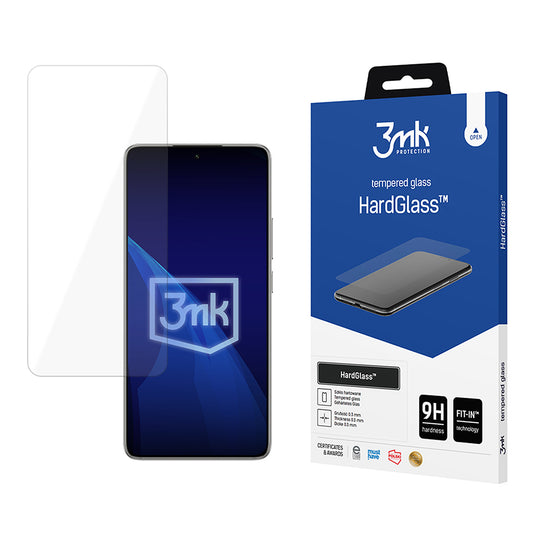 Zaštitna folija za ekran 3MK HardGlass za Xiaomi 14T Pro / 14T, Kaljeno staklo, Full Glue