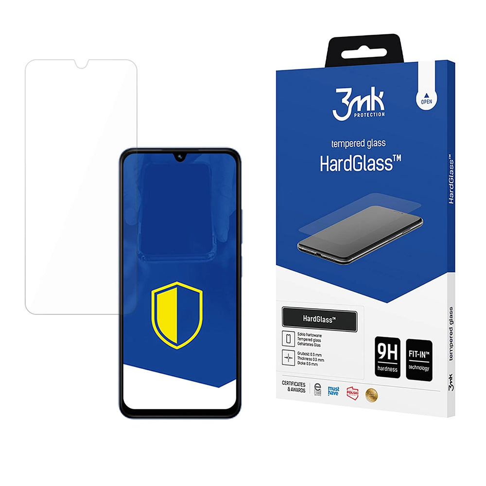 Zaštitna folija za ekran 3MK HardGlass za Xiaomi Redmi A5 4G (Regional) / 14C / Poco C75, Kaljeno staklo, Full Glue