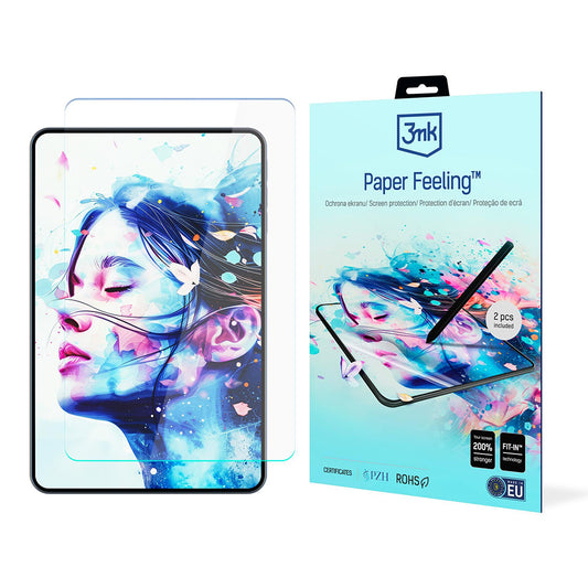 Zaštitna folija za ekran 3MK Paper Feeling za Apple iPad (2025) / (2022), Plastika, Set 2 komada