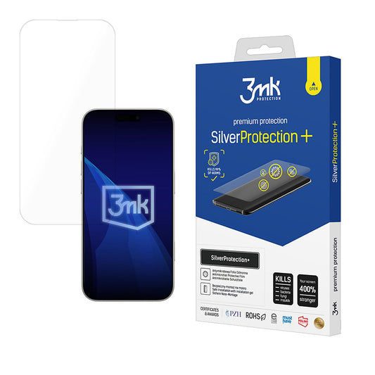 Zaštitna folija za ekran 3MK Silver Protect+ za Apple iPhone 17 Pro, Plastika