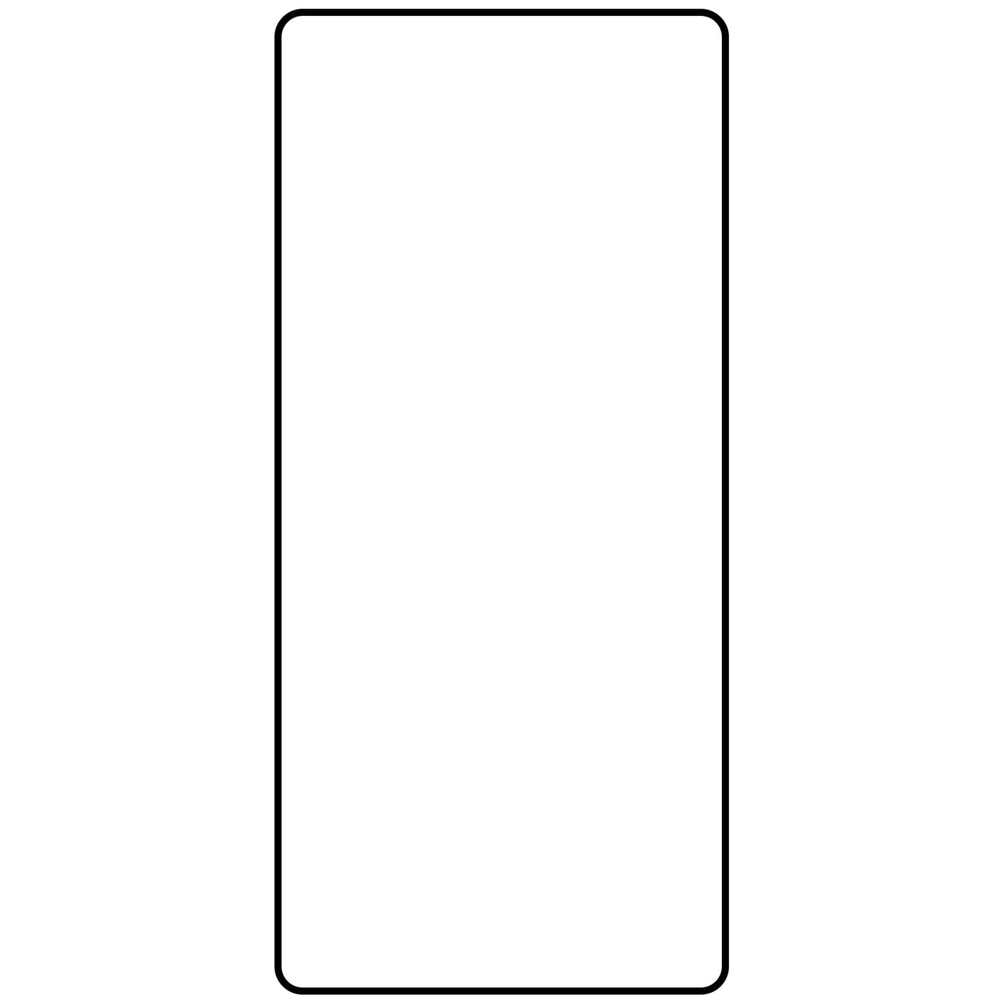Zaštitna folija Blue Shield za ekran Xiaomi Redmi Note 13 4G / Note 13 5G, Kaljeno staklo, Pun ljepilo, Kompatibilno s maskama, Crna