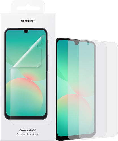 Zaštitna folija za ekran za Samsung Galaxy A26 A266, Plastika, Set od 2 komada EF-UA266CTEGWW