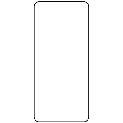 Zaštitna folija za ekran Blue Shield za Oppo A80, Kaljeno staklo, Full Glue, Kompatibilno s maskama, Crna