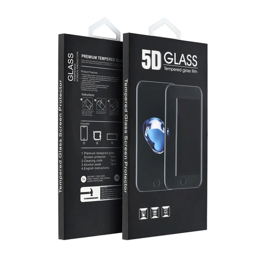 Zaštitna folija za ekran OEM za Honor X9c / Magic7 Lite, Kaljeno staklo, Full Glue, 5D, Crna