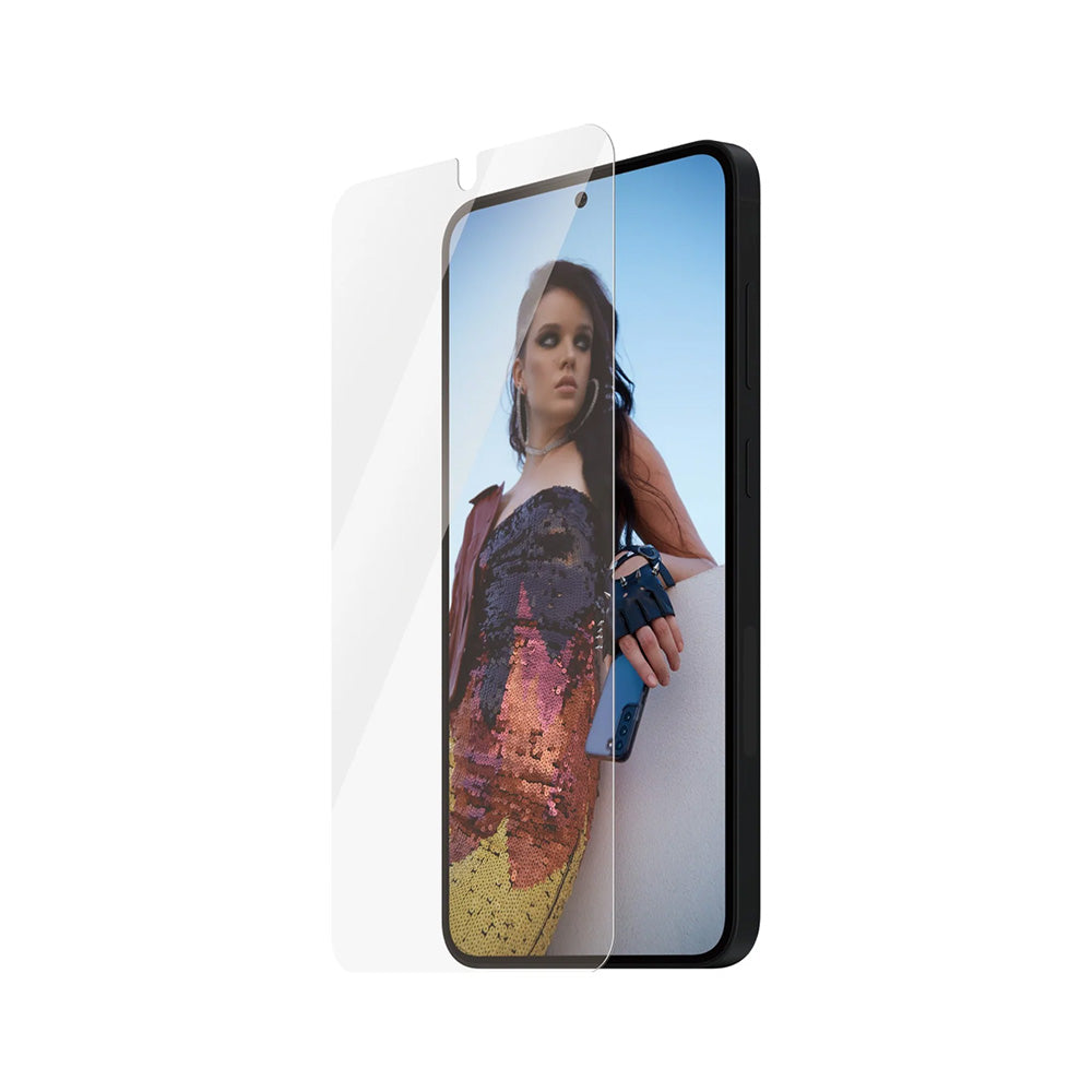 Zaštitna folija za ekran PanzerGlass Safe. Ultra-Wide Fit EasyAligner za Samsung Galaxy S25+ S936, Kaljeno staklo, Puna ljepila, Ponovno zapečaćena