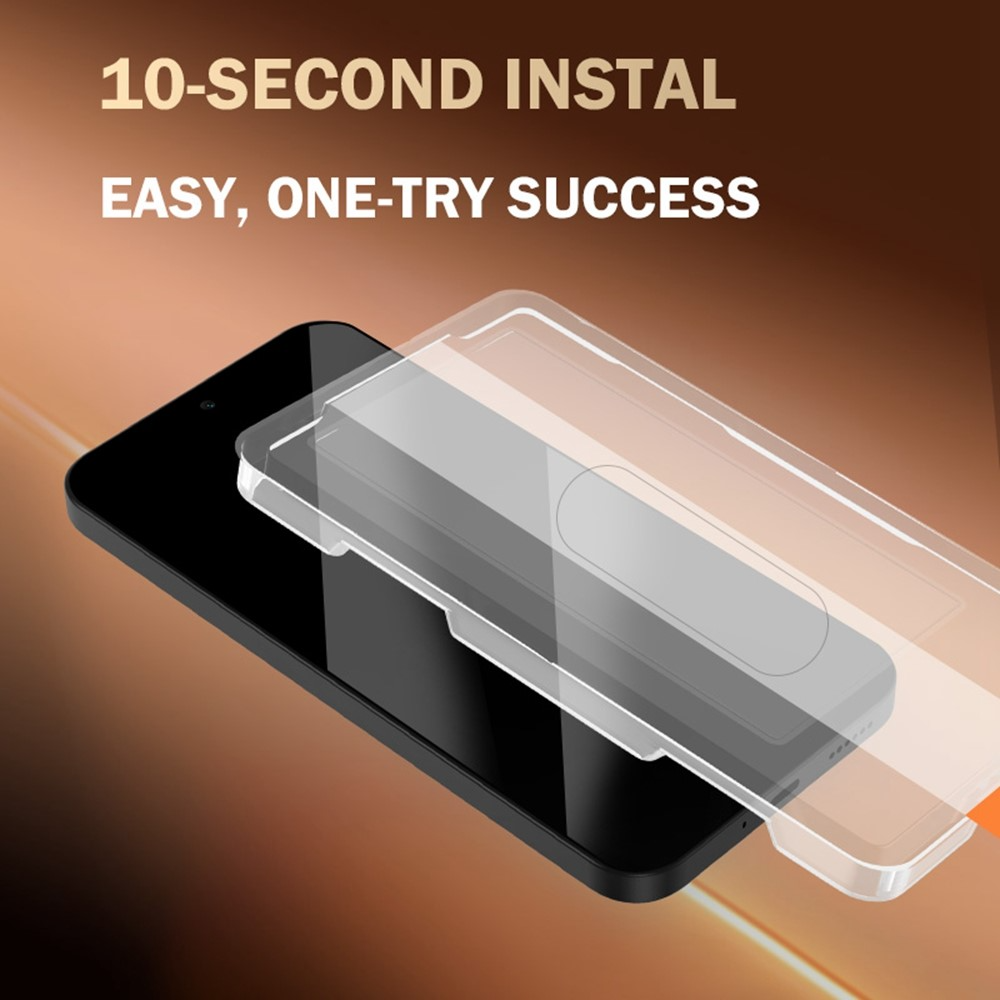 Zaštitna folija za ekran Privacy Lereach za Xiaomi 17T Pro, Kaljeno staklo, Full Glue, Set 2 komada
