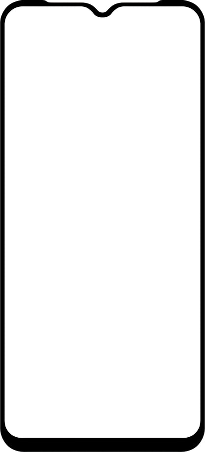 Zaštitna folija za ekran BLUE Shield za Samsung Galaxy A13 A135 / A13 5G A136, Kaljeno staklo, Pun ljepilo, Prijateljski za upotrebu s maskom, Crna