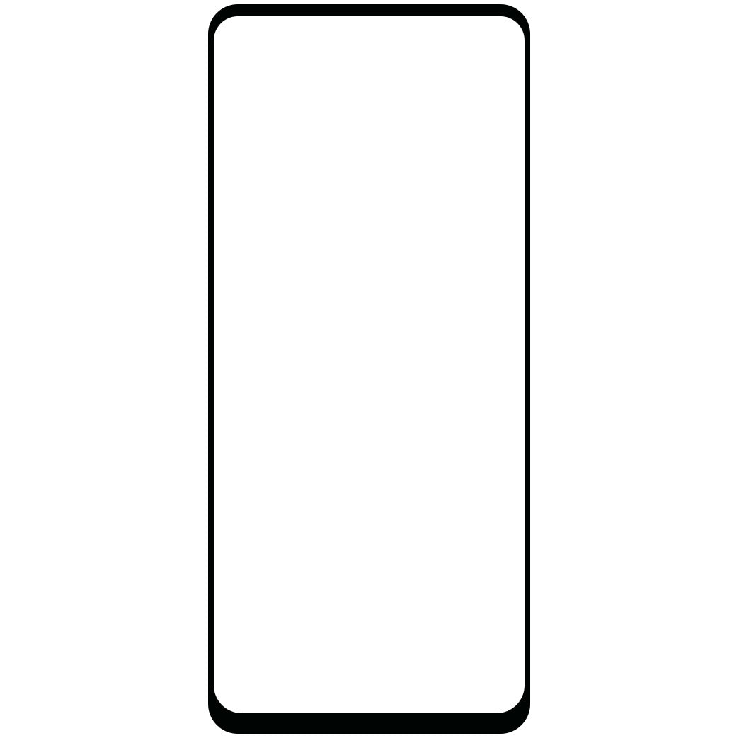 Zaštitna folija za ekran BLUE Shield za Xiaomi Redmi Note 12S, Kaljeno staklo, Potpuno ljepljiva, Prijateljska za upotrebu s maskom, Crna