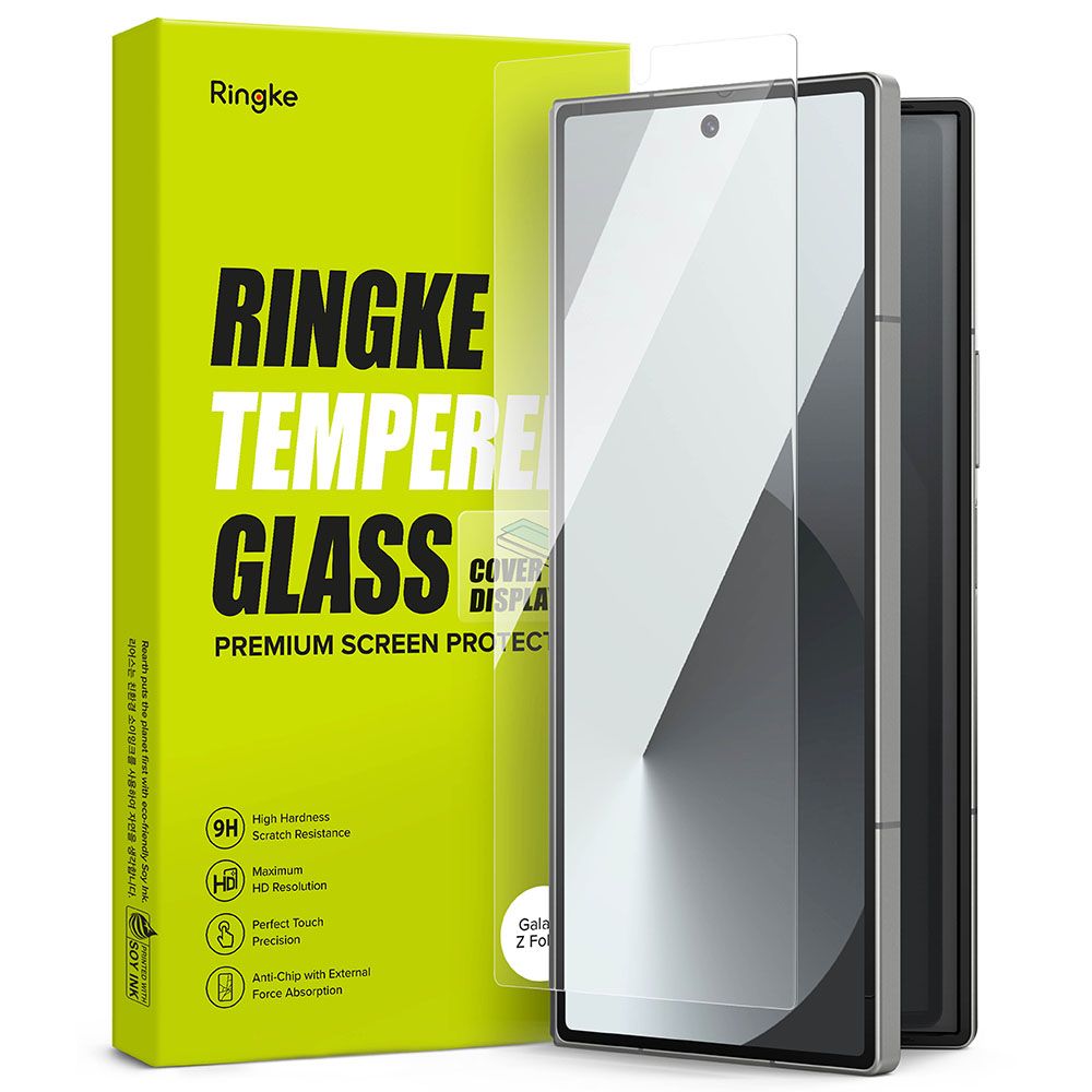 Zaštitna folija za ekran Ringke Cover Display za Samsung Galaxy Z Fold6 F956, Kaljeno staklo, AB Ultra Glue, Set od 2 komada, Vanjski ekran