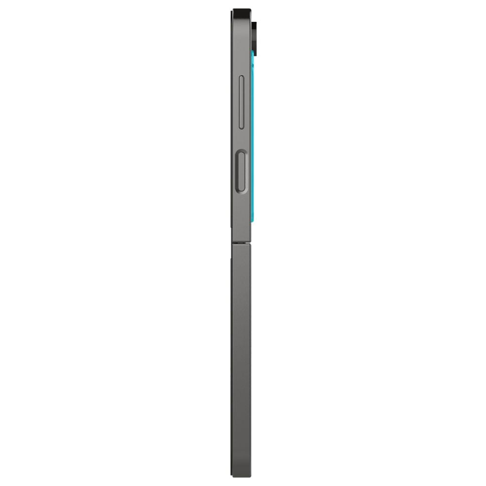 Zaštitna folija za vanjski ekran Spigen GlastR EZ FIT za Samsung Galaxy Z Flip6 F741, Kaljeno staklo, Full Glue, Set 2 komada AGL07972