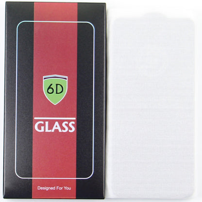 Zaštitna folija za ekran OEM za Apple iPhone 17e / 16e / 14 / 13 Pro, Kaljeno staklo, Full Glue, Set 10 komada, 6D, Crna