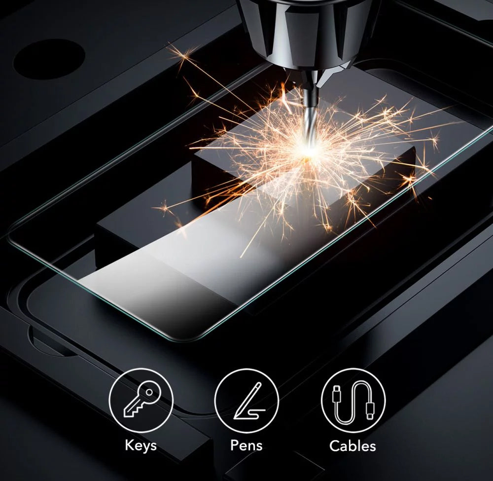 Zaštitna folija ESR za ekran Samsung Galaxy S25 Ultra S938, Kaljeno staklo, Full Glue, Set od 2 komada