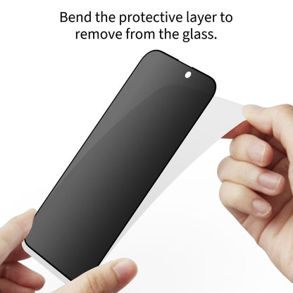 Zaštitna folija za ekran Privacy Tech-Protect Spy+ za Samsung Galaxy S26 Plus S947, Kaljeno staklo, Full Glue, Set od 2 komada