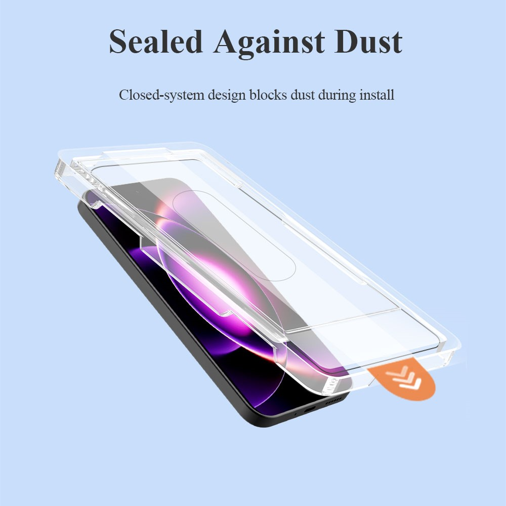 Zaštitna folija za ekran Lereach za Xiaomi 17T Pro, Kaljeno staklo, Full Glue, Crna
