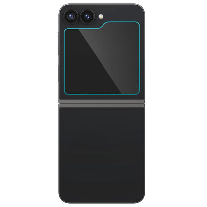 Zaštitna folija za vanjski ekran Spigen GlastR EZ FIT za Samsung Galaxy Z Flip6 F741, Kaljeno staklo, Full Glue, Set 2 komada AGL07972