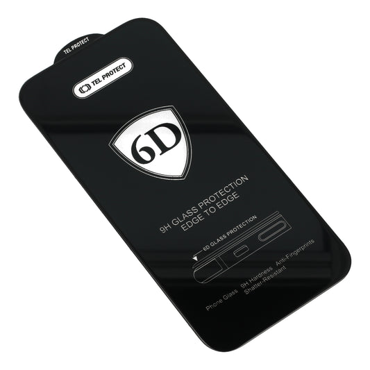 OEM zaštitna folija za ekran za Samsung Galaxy S26 Plus S947, Kaljeno staklo, Full Glue, 6D, Crna