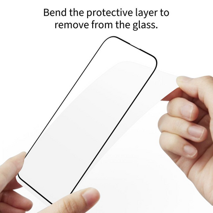 Zaštitna folija za ekran Tech-Protect FIT+ za Motorola Moto G77 / G67, Kaljeno staklo, Full Glue, Set 2 komada, 2.5D, Crna