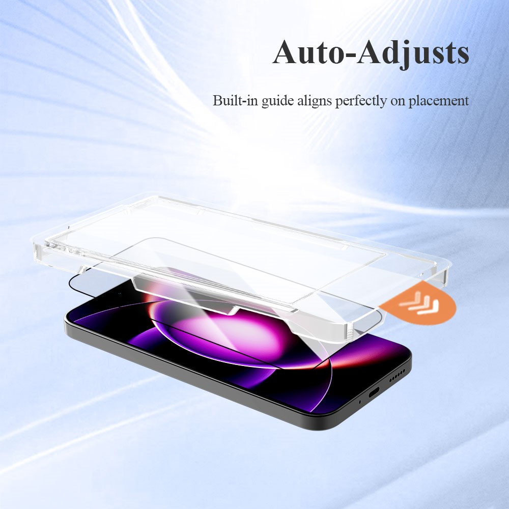 Zaštitna folija za ekran Lereach za Xiaomi 17T Pro, Kaljeno staklo, Full Glue, Crna