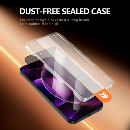 Zaštitna folija za ekran Privacy Lereach za Xiaomi 17T Pro, Kaljeno staklo, Full Glue, Set 2 komada