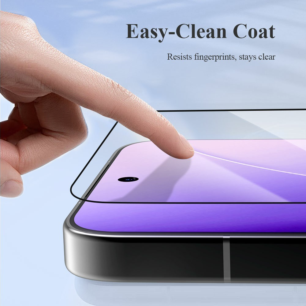 Zaštitna folija za ekran Lereach za Xiaomi Poco X8 Pro Max, kaljeno staklo, puna ljepila, crna