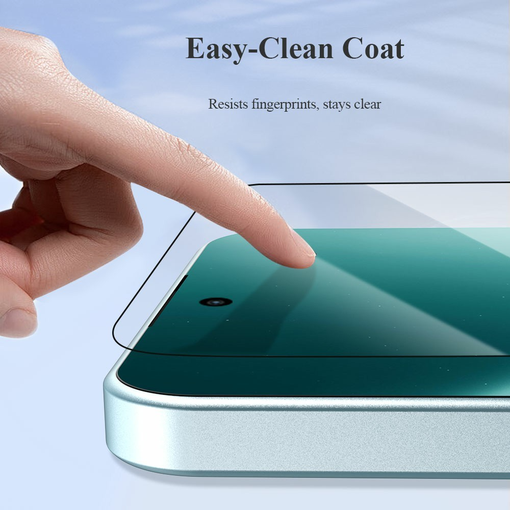 Zaštitna folija za ekran Lereach za Xiaomi Redmi Note 15 Pro 5G, Kaljeno staklo, Full Glue, Crna