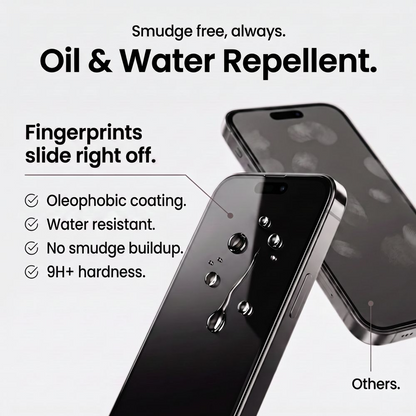 Zaštitna folija za ekran Tech-Protect OneTouch za Apple iPhone 18 Pro / 17 Pro, Kaljeno staklo, Full Glue, Set od 2 komada, Prozirna