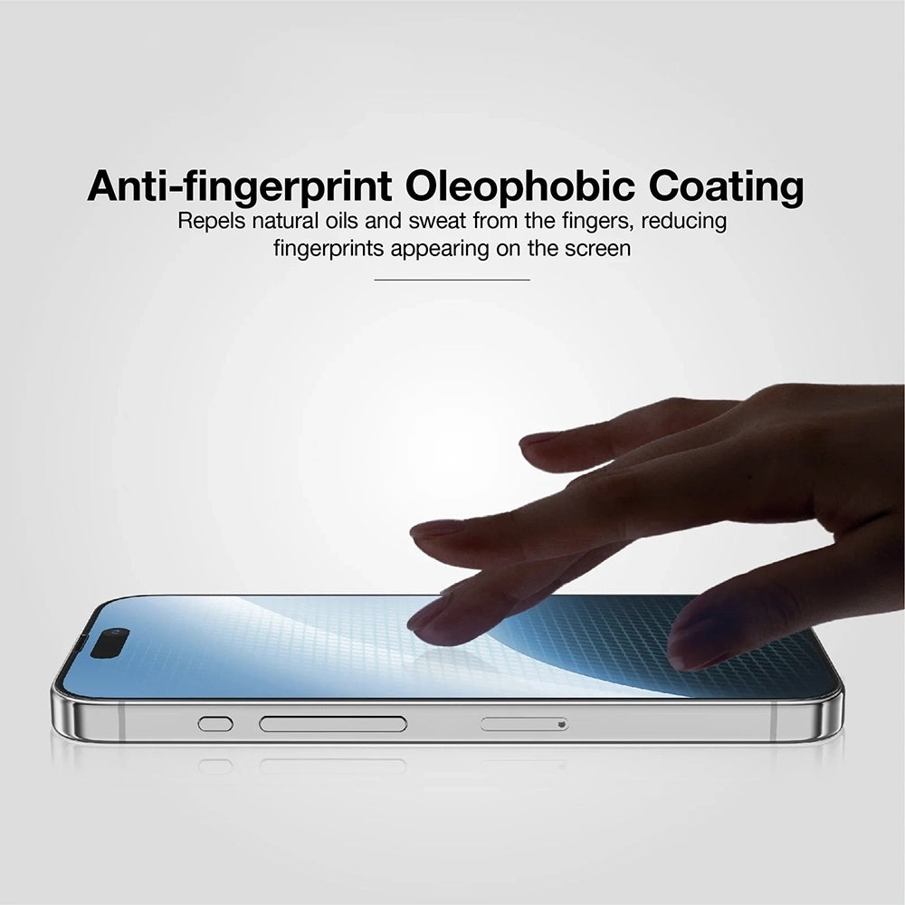 Zaštitna folija za ekran Anank 10X Reinforced CG za Apple iPhone 17 Pro Max, Kaljeno staklo, Full Glue, 2.5D, Crna
