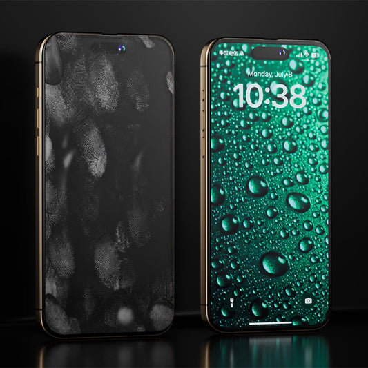 Zaštitna folija za ekran Anank 3X Reinforced Invisible za Apple iPhone 16 Pro Max, Kaljeno staklo, Full Glue, 3D, Crna