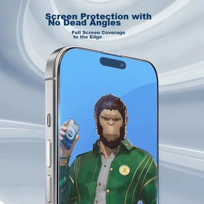 Zaštitna folija za ekran Blueo Anti-Glare za Apple iPhone 11 Pro / XS / X, Kaljeno staklo, Full Glue, Crna
