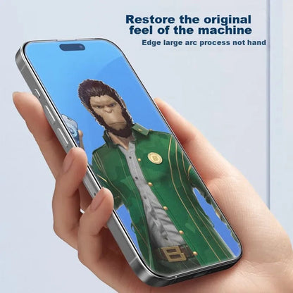 Zaštitna folija za ekran Blueo Anti-Glare za Apple iPhone 11 Pro / XS / X, Kaljeno staklo, Full Glue, Crna