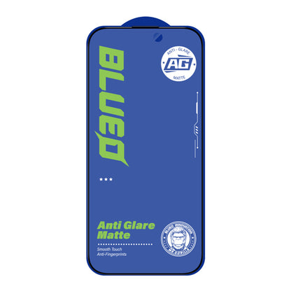 Zaštitna folija za ekran Blueo Anti-Glare za Apple iPhone 12 / 12 Pro, Kaljeno staklo, Full Glue, Crna