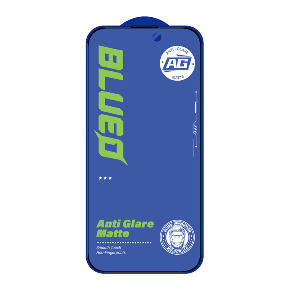 Zaštitna folija za ekran Blueo Anti-Glare za Apple iPhone 14 Plus / 13 Pro Max, Kaljeno staklo, Full Glue, Crna