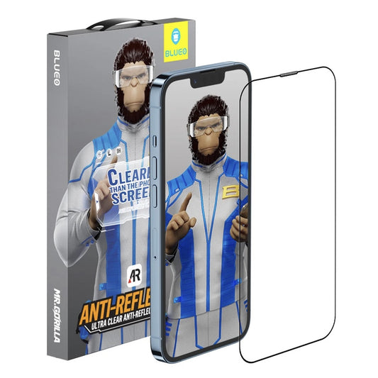 Zaštitna folija za ekran Blueo Anti-Reflective HD za Apple iPhone 17 Air, Kaljeno staklo, Full Glue, Crna