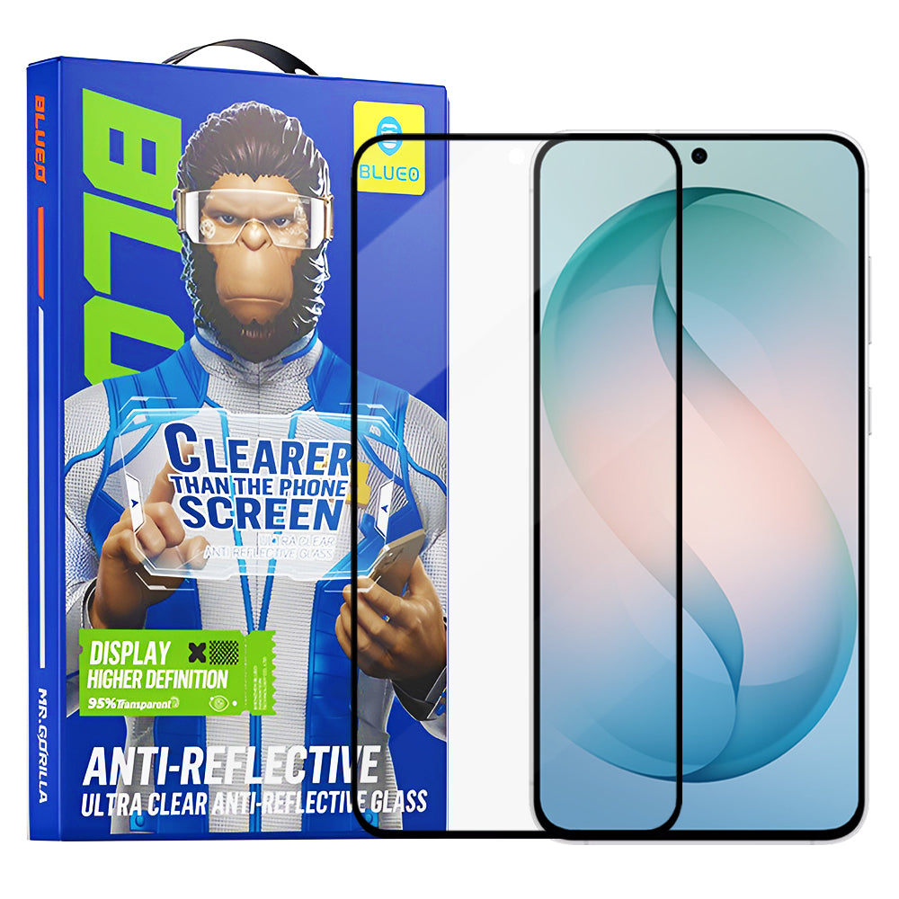 Zaštitna folija za ekran Blueo Anti-Reflective HD za Samsung Galaxy S26 Plus S947, Kaljeno staklo, Full Glue, Crna