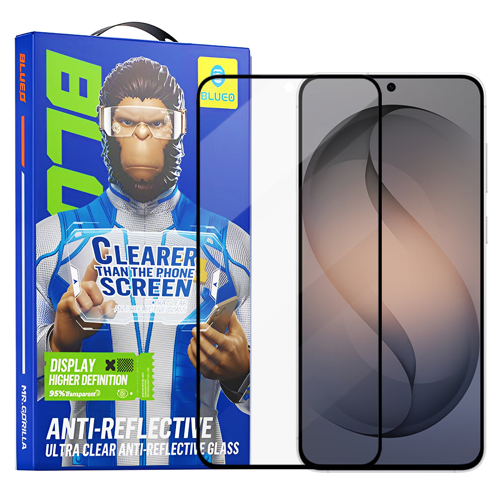 Zaštitna folija za ekran Blueo Anti-Reflective HD za Samsung Galaxy S26 S942, Kaljeno staklo, Full Glue, Crna
