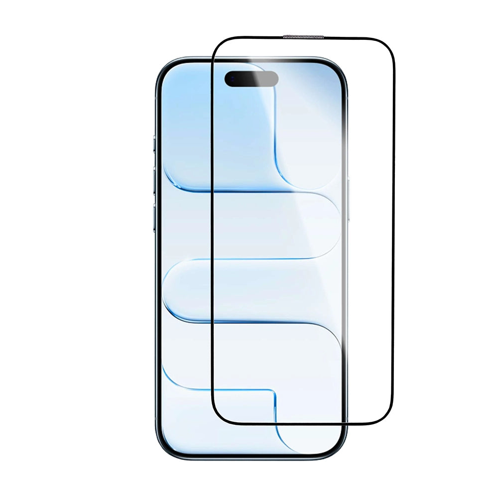 Zaštitna folija za ekran Blueo Crystal Anti-Scratch Applicator za Apple iPhone 17 Air, Kaljeno staklo, Full Glue, Crna